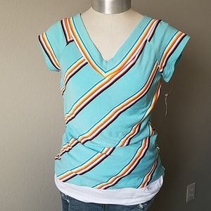 Striped tee